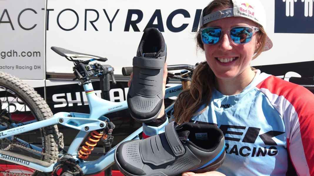 Shimano zeigt neue Gravity- und AM-Schuhe und -Pedale