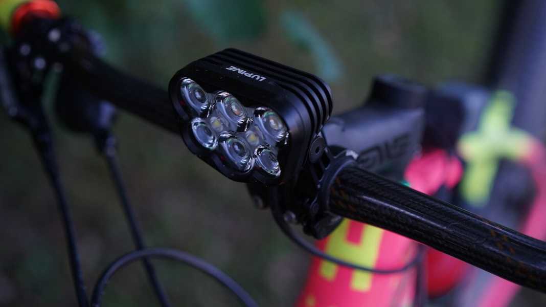 Sonne am Lenker: die hellste MTB-Lampe der Welt