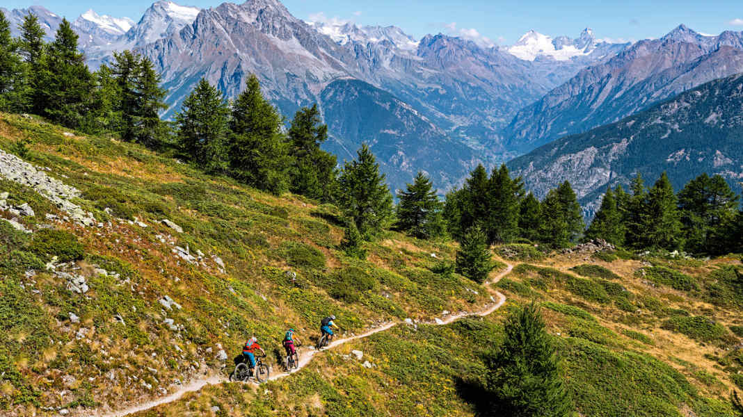 MTB-Touren und Trails im Piemont und Aostatal