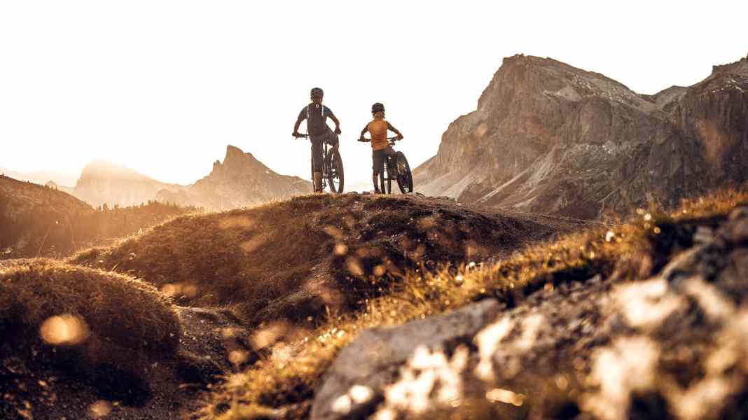 Experiment: 4 Tage mit Bike & Kids durch die Dolomiten