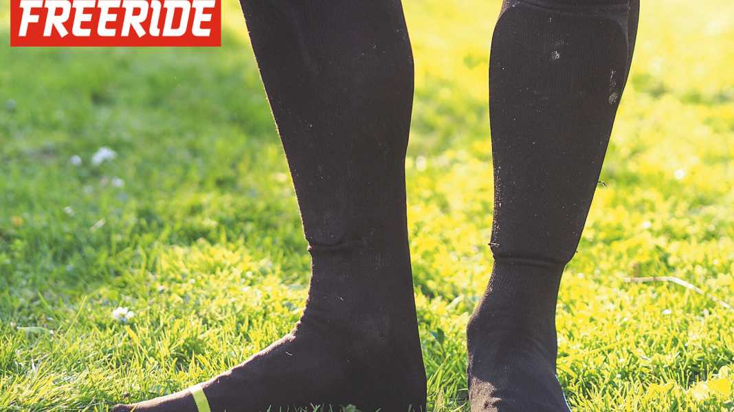 Teile in Gefahr: Platzangst Shin Socks