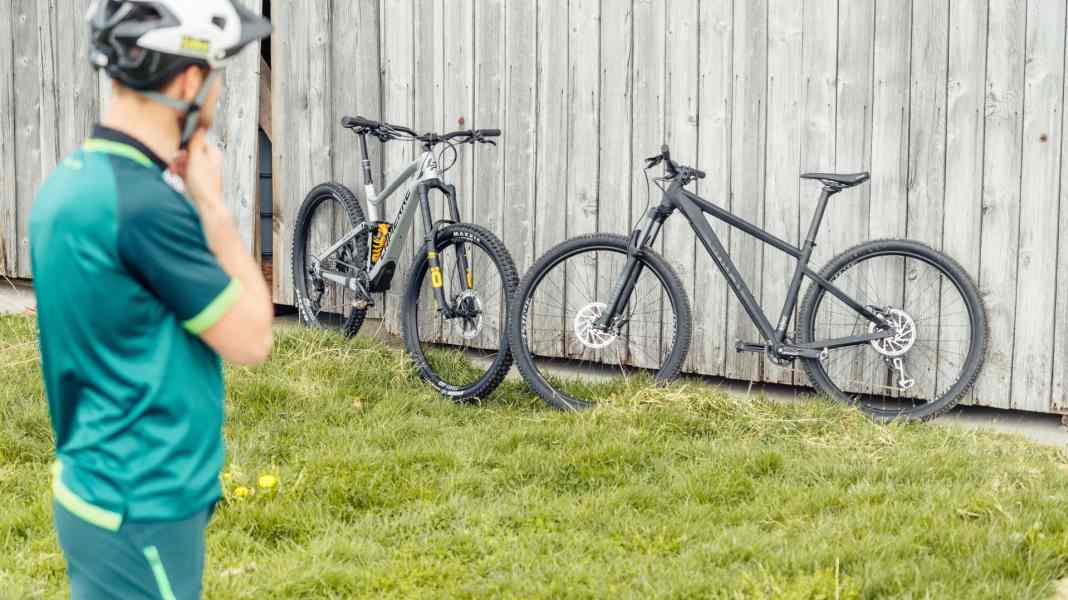 VERGLEICH: Hardtail oder Fully?