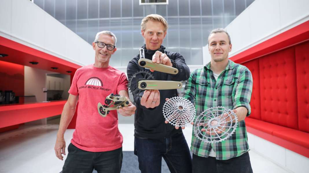 Sram zeigt für das RIDE-GREEN-Bike eine nachhaltige MTB-Schaltung