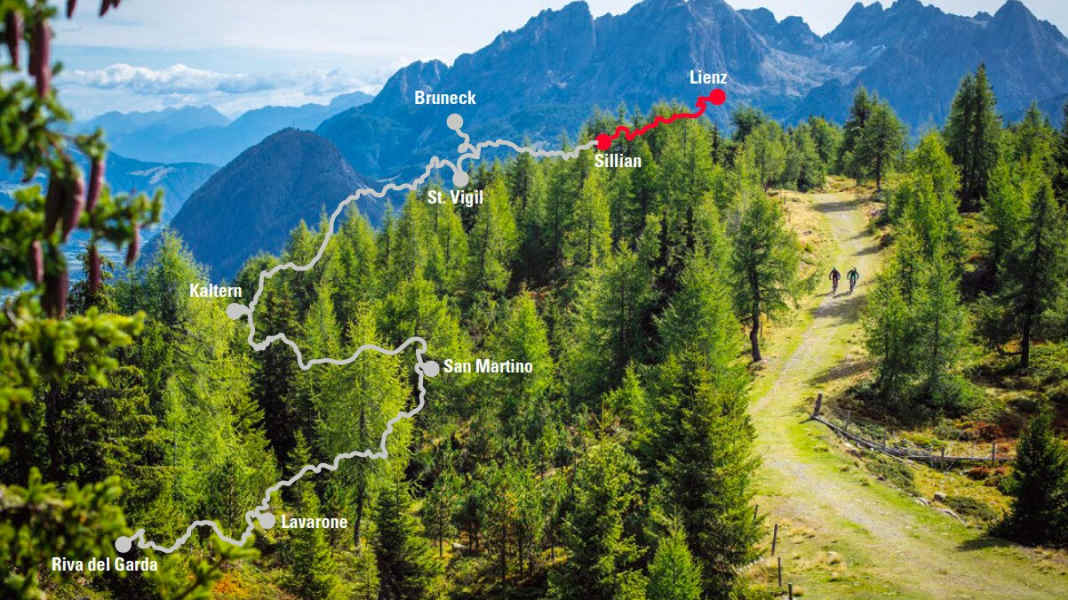 Transalp-Etappe 1: von Lienz nach Sillian