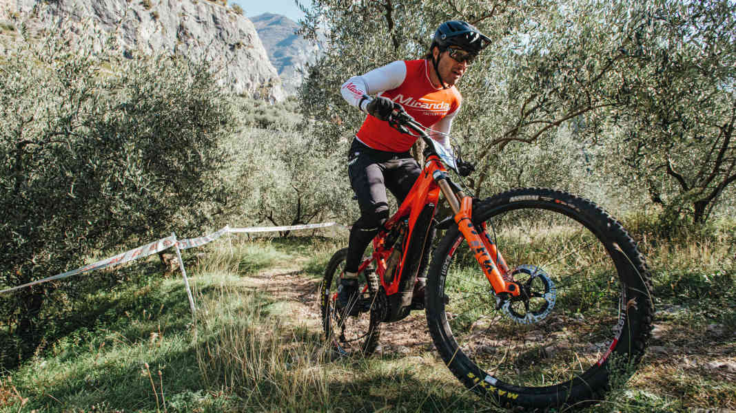 Die Formel "E": E-Mountainbike-Rennen am Gardasee