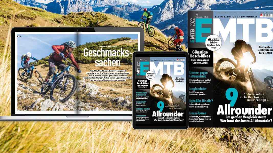 EMTB 01/2022 – hier kommt die neue Ausgabe!