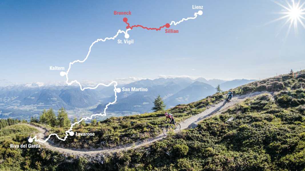 Transalp-Etappe 2: von Sillian nach Bruneck