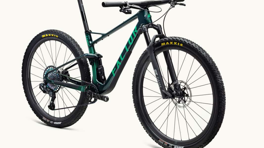 Rennrad-Marke Factor launcht Fully-MTB und Hardtail für Racer