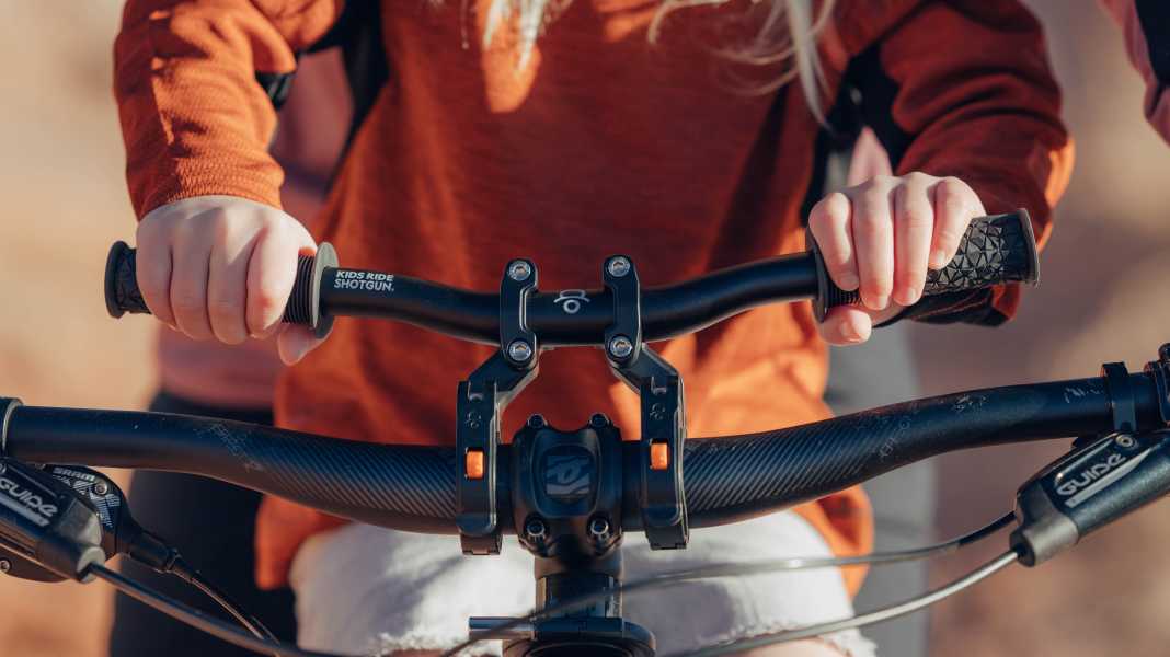 Neuer Lenker für Shotgun MTB-Kindersitz