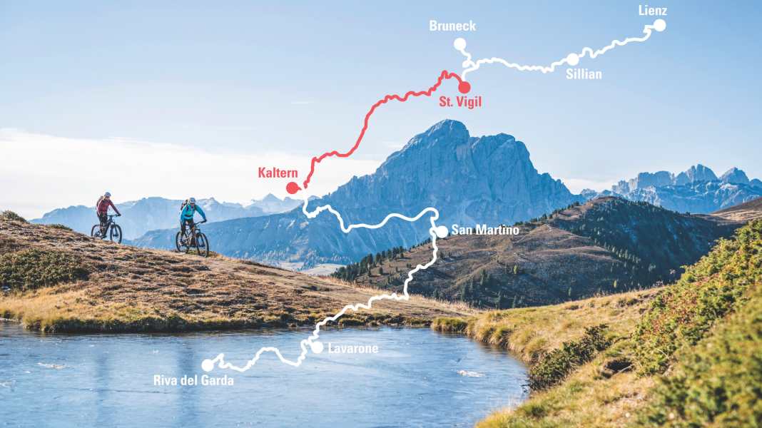 Transalp-Etappe 4: St. Vigil – Kaltern