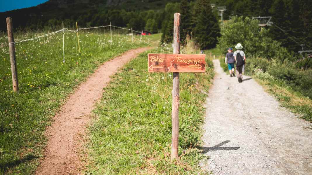 Lenzerheide: Wo sich Biker und Wanderer "Grüezi" sagen