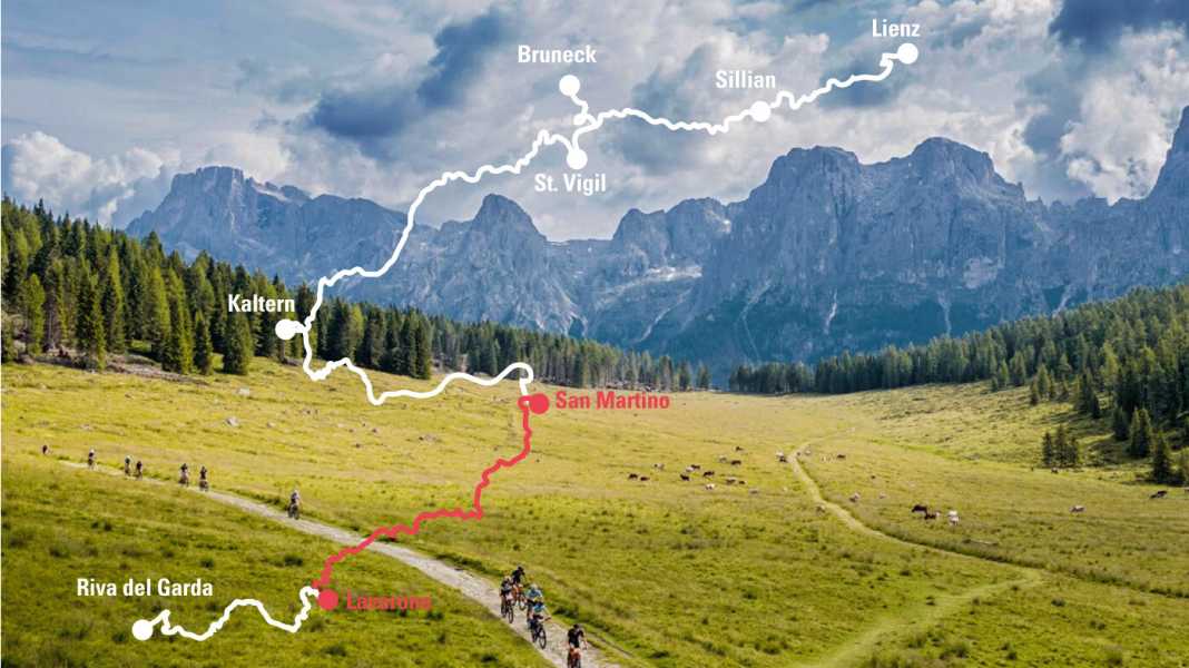 Transalp-Etappe 6: San Martino – Lavarone