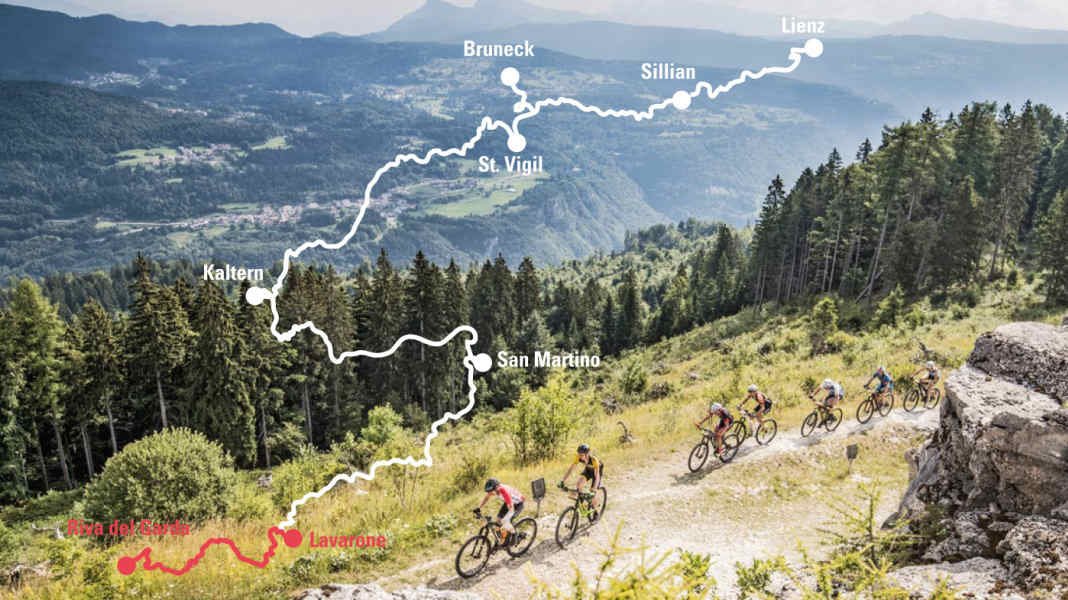 Transalp-Etappe 7: Lavarone – Riva del Garda