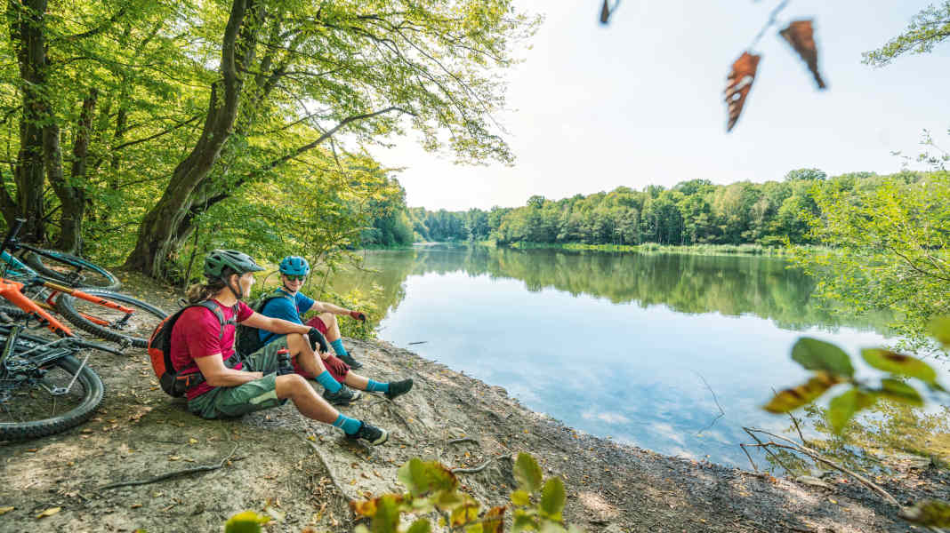 Mountainbiken in Neunkirchen im Saarland: Bike-Routen auf Halde