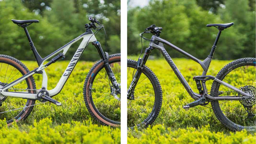 Trailbike-Duell: Canyon Neuron CF 9.0 vs. Radon Skeen Trail 10.0 - Lesertest 2022