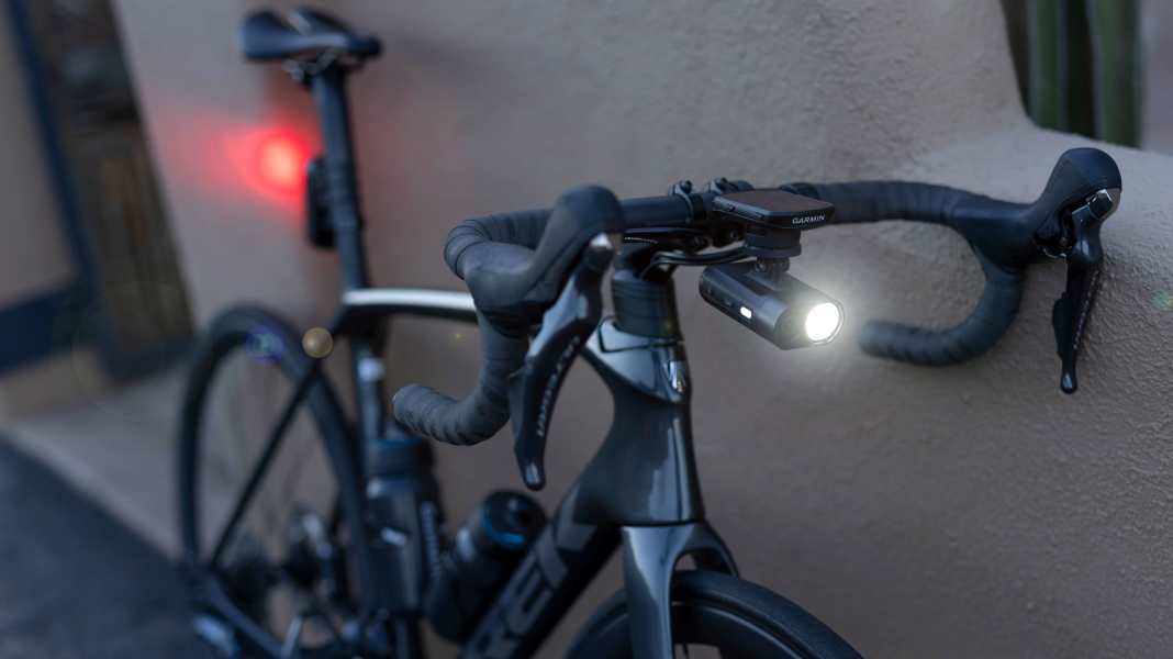 Dashcam fürs Fahrrad: Fahrradlicht Garmin Varia Vue mit integrierter 4K-Kamera