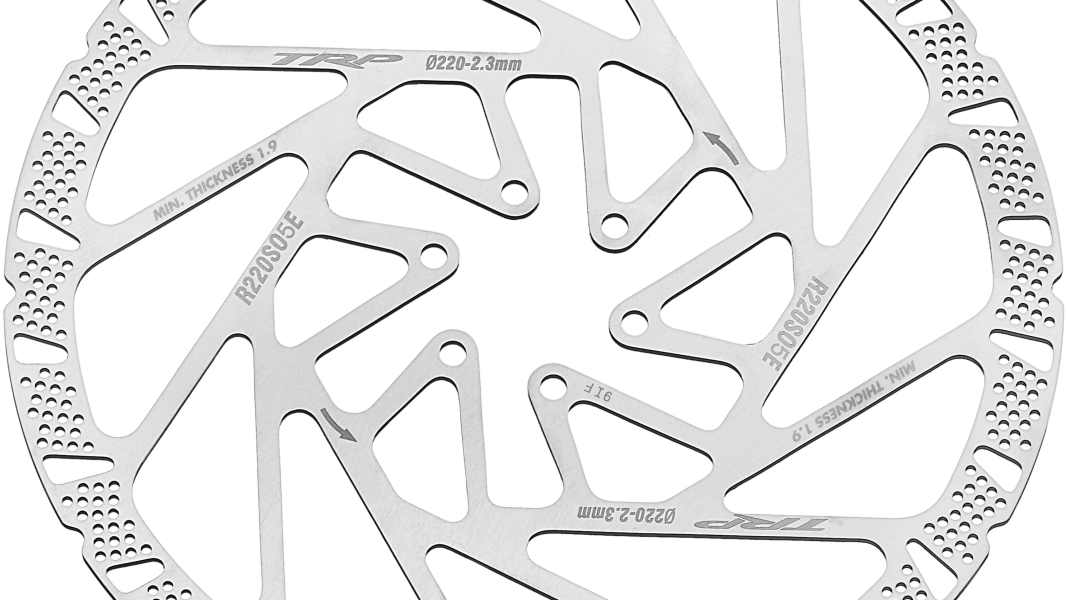 Neue Bremsscheibe von Tektro: Der TRP Rotor S05E verspricht 10 Prozent mehr Bremskraft