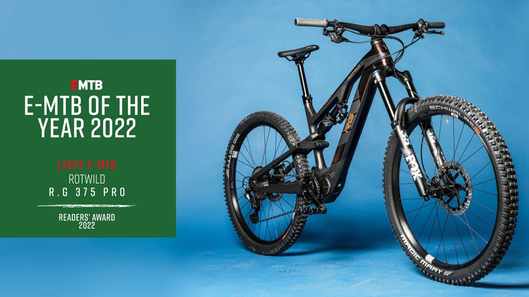 Light E-MTB of the Year 2022: Rotwild R.G 375 Pro