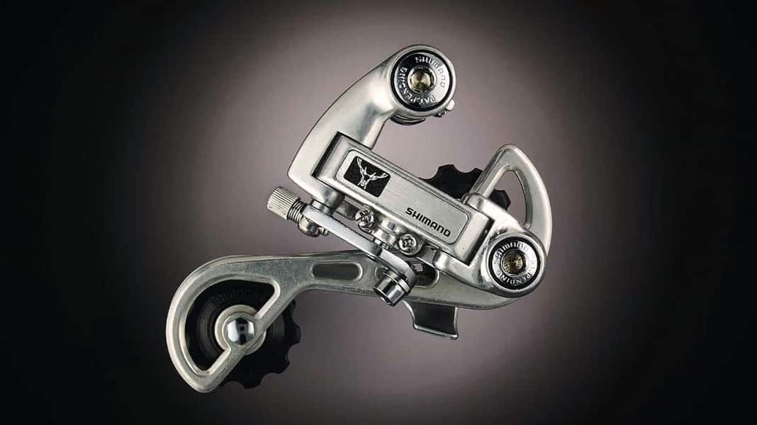 Zeitsprung: Shimano-Schaltwerk gestern und heute