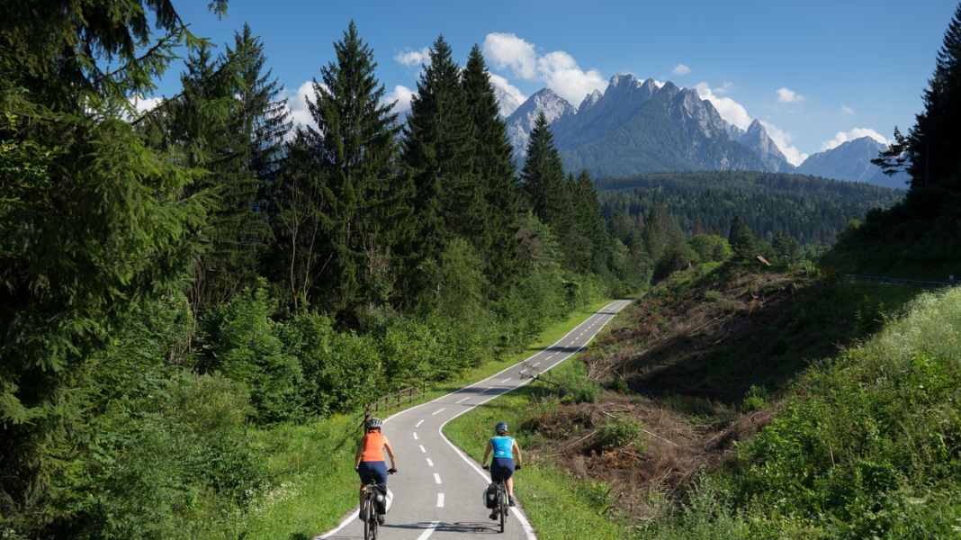 Transalp-Route: Alpenüberquerung von Salzburg nach Grado auf dem Alpe-Adria-Radweg