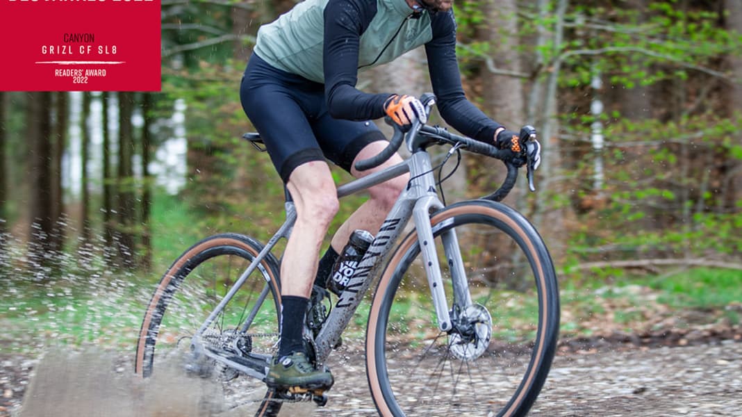 Fahrrad des Jahres 2022: Das Canyon Grizl CF SL8 Gravelbike im Test