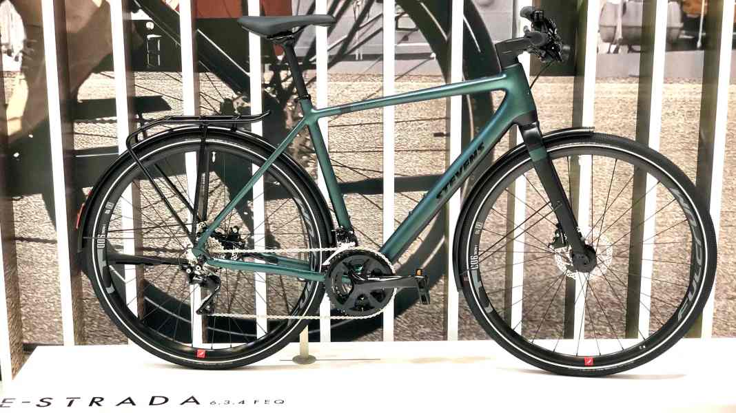 Stevens E-Strada: Eurobike-Premiere für City-E-Bikes mit Hinterradmotor