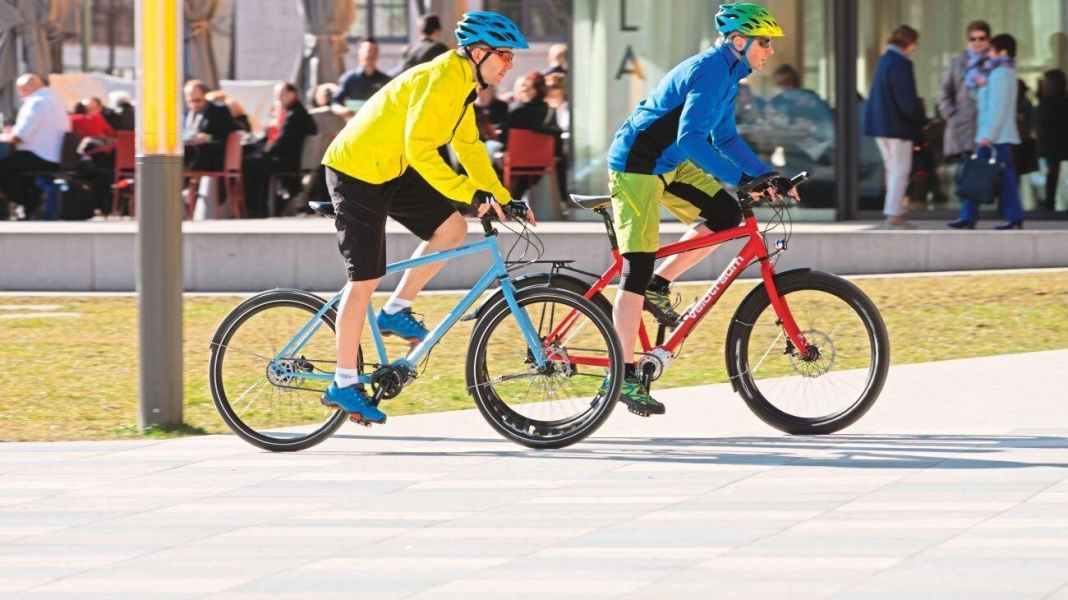 Trekkingbikes von Pinion: Pinion-Räder mit 9, 12 und 18 Gängen