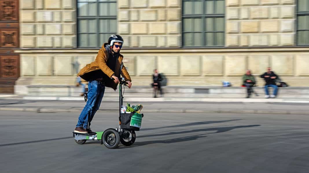 Fahrbericht E-Scooter Scuddy