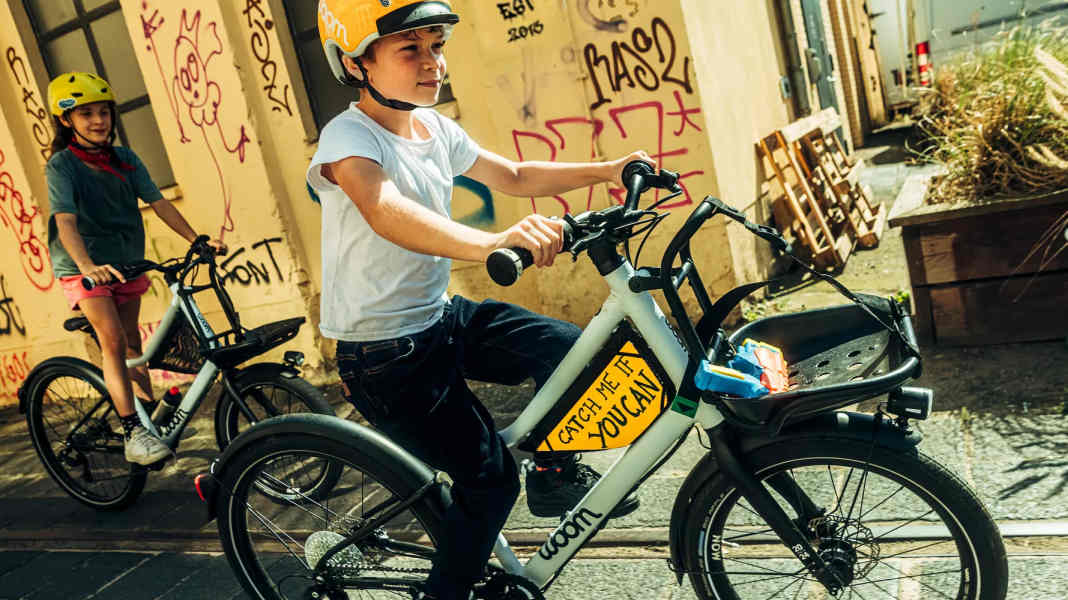 Das neue Woom Now Kinderfahrrad für die Stadt