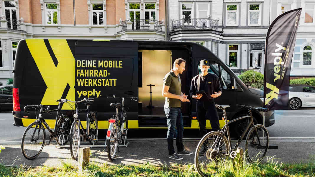 Yeply: Mobiler Fahrrad-Wartungsdienst expandiert