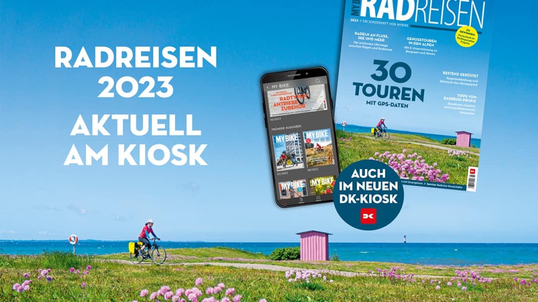 RADREISEN 2023: 30 Radtouren in Deutschland, Österreich und der Schweiz