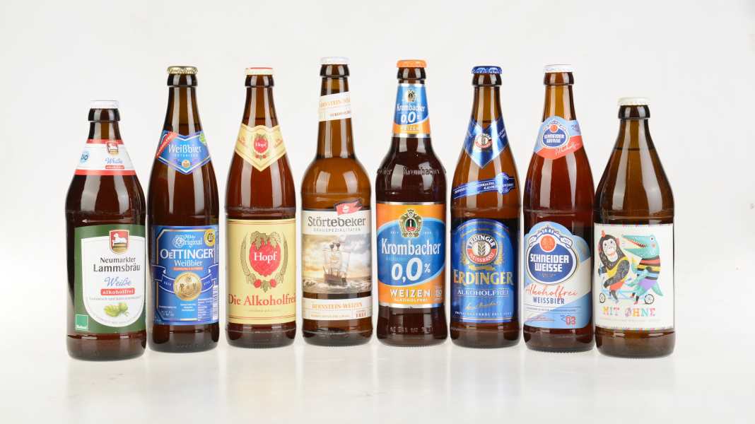 Verkostung: Alkoholfreie Weißbiere - Bierprobe - Alkoholfrei, vitaminhaltig, isotonisch?