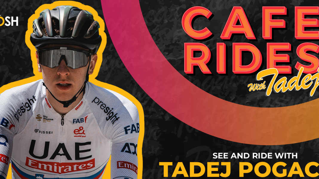 Einladung von MyWhoosh: Virtuelle Kaffeefahrt mit Tadej Pogačar