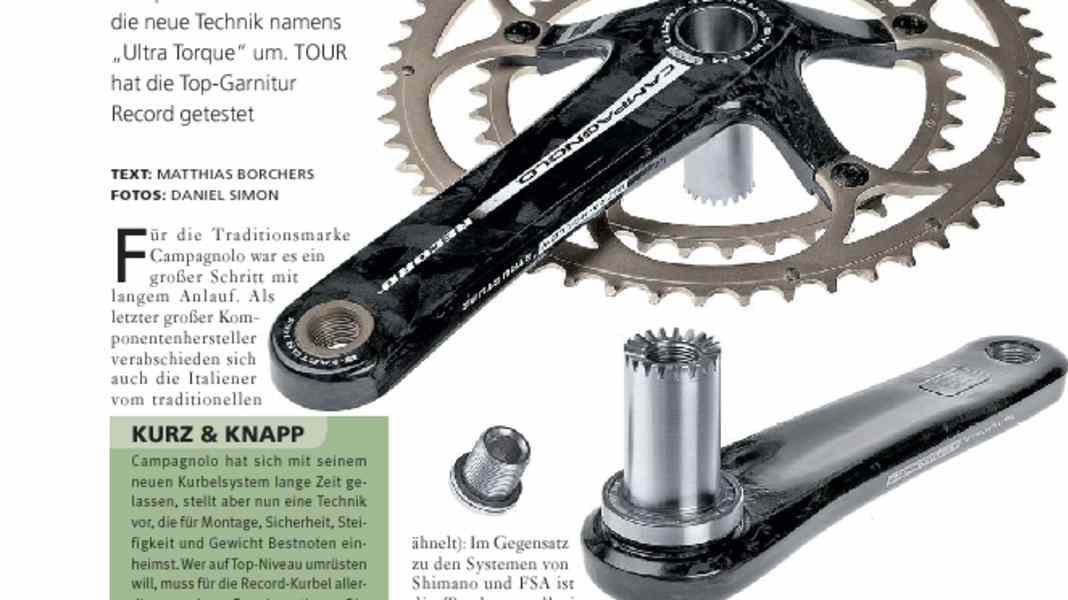 Test: Campagnolo Record Ultra Torque