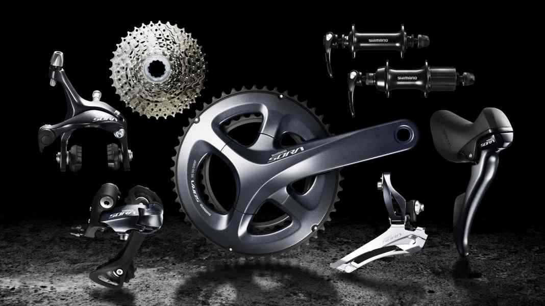 Shimano Sora R3000 Gruppe - Shimano stellt Sora-Gruppe für 2017 vor