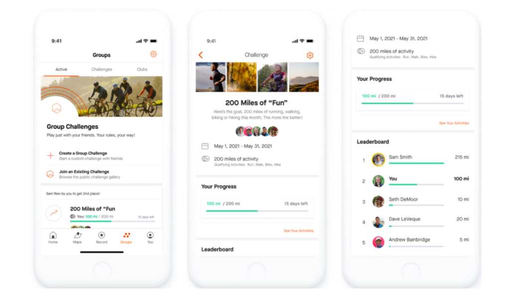 Neu auf Strava: Group Challenges - Strava überarbeitet Karten und Challenges