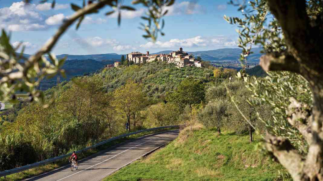 Italien: Vier Rennradtouren in Umbrien, Mittelitalien - Die Schwester der Toskana: Rennradreise nach Umbrien