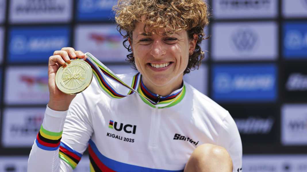 Marlen Reusser: Die Tour de France als nächstes großes Ziel der Zeitfahr-Weltmeisterin