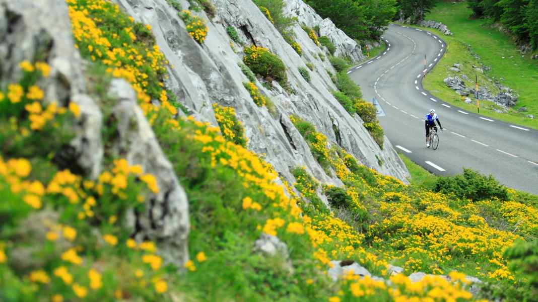 Traumhafte Pyrenäen-Anstiege: Col de la Pierre Saint-Martin - Der Col de la Pierre Saint Martin im Profil