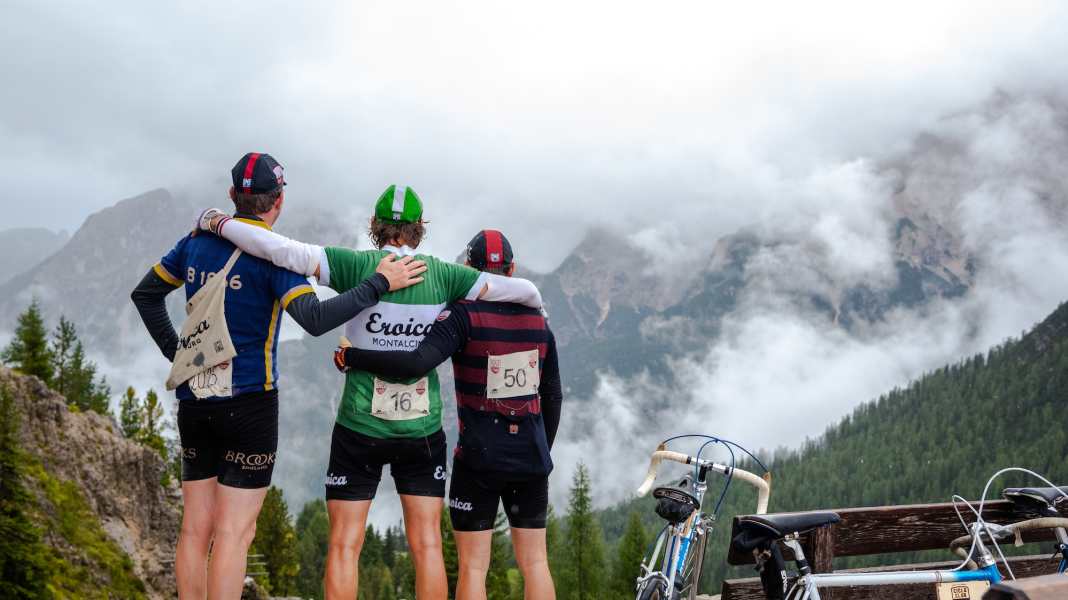 Eroica Dolomiti 2021 - Vintage-Radler in der Dolomitenregion 3 Zinnen