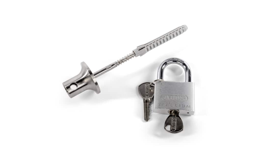 Test 2017: Wand-Anker Panzerhülse für Rennrad-Befestigung - Wandhalterung: So hält Ihr Rennrad sicher an der Wand