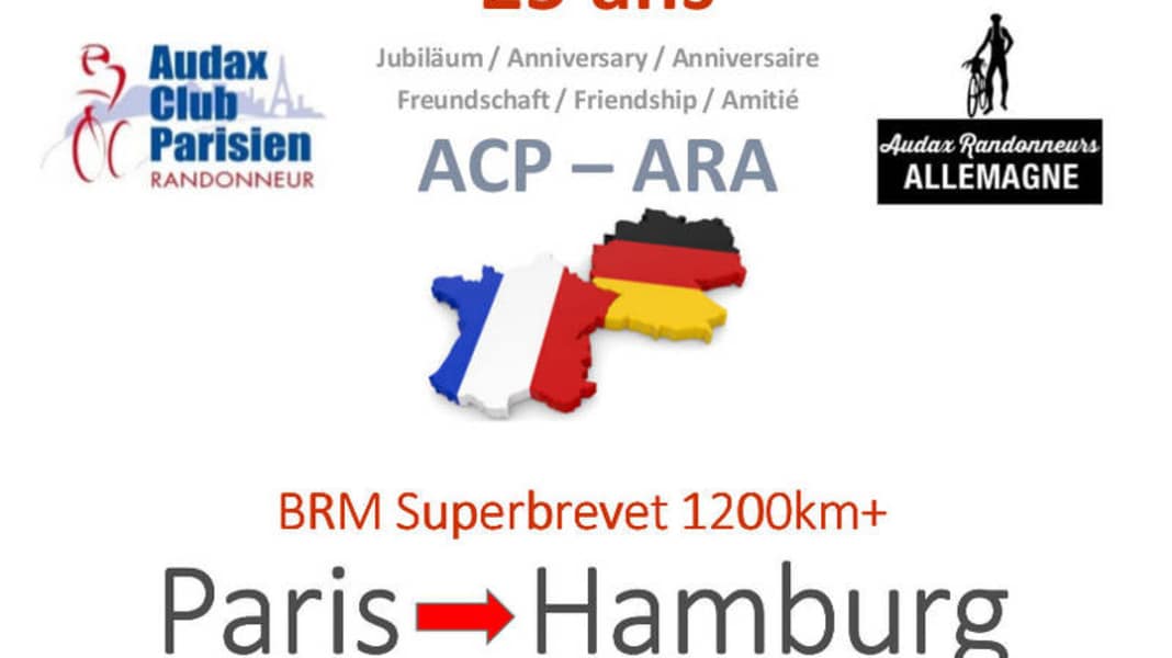 25 Jahre Audax Randonneurs Allemagne - Langstreckenfahrer feiern Gründungs-Jubiläum
