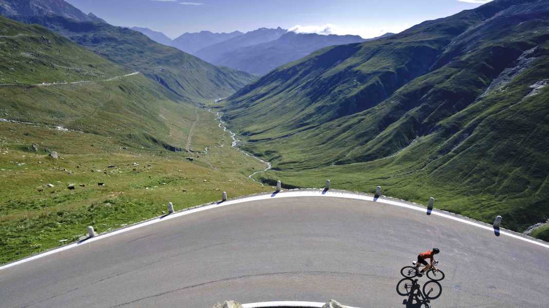 Andermatt: Rennradparadies in der Zentralschweiz