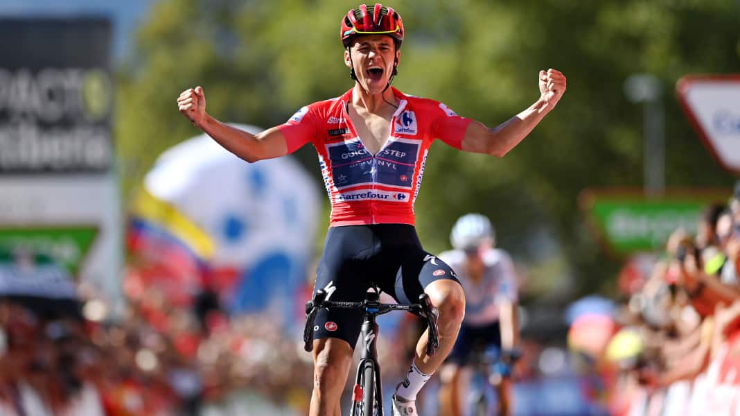 Vuelta: Zweiter Tagessieg für Evenepoel auf 18. Etappe - Vine nach Sturz ausgeschieden