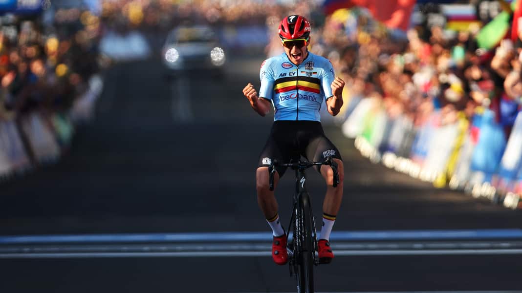 Rad-WM 2022: Evenepoel krönt sich zum Weltmeister