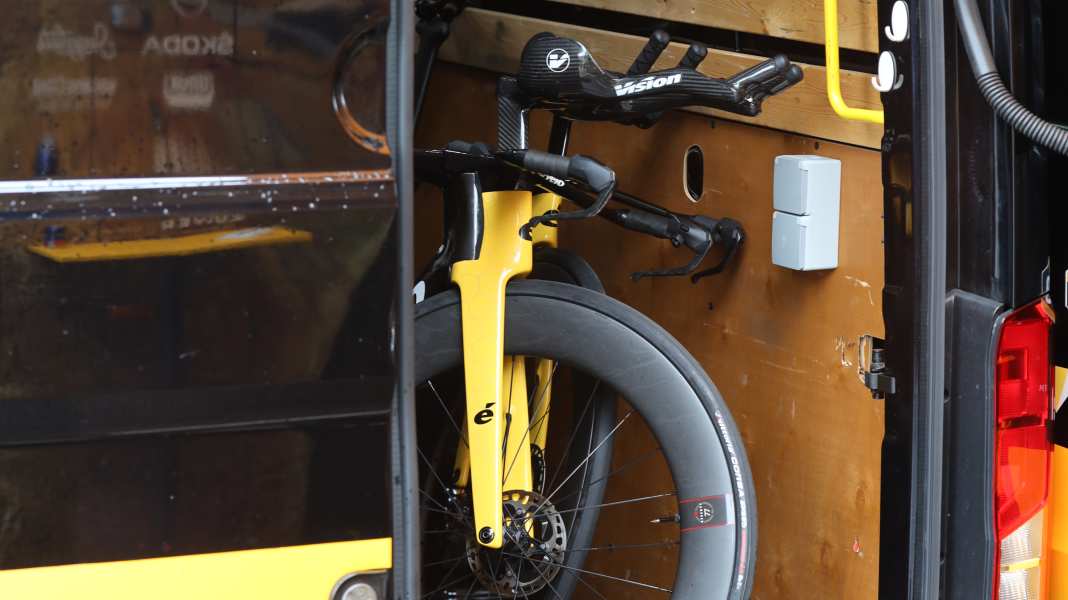Zeitfahr-Technik bei der Tour de France - Blick hinter die Kulissen