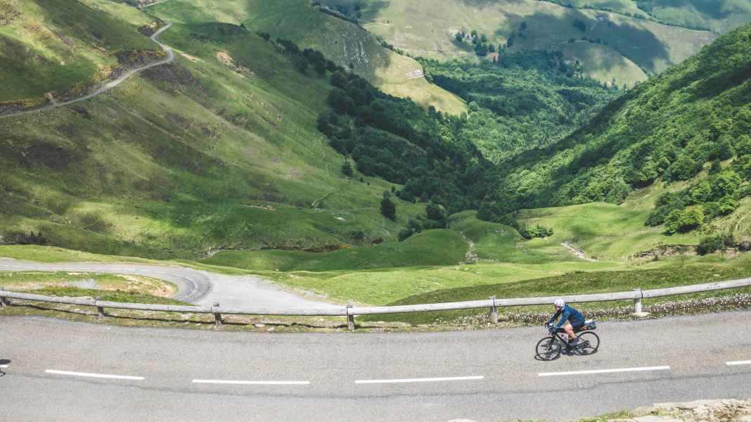 Bikepacking in den Atlantischen Pyrenäen