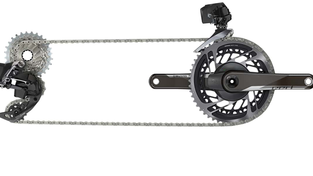 Sram Red eTap AXS: elektronische 12-fach-Schaltgruppe vorgestellt