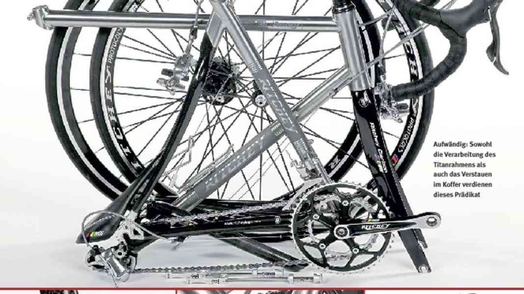 Einzeltest: Zerlegbarer Titan-Carbon-Renner