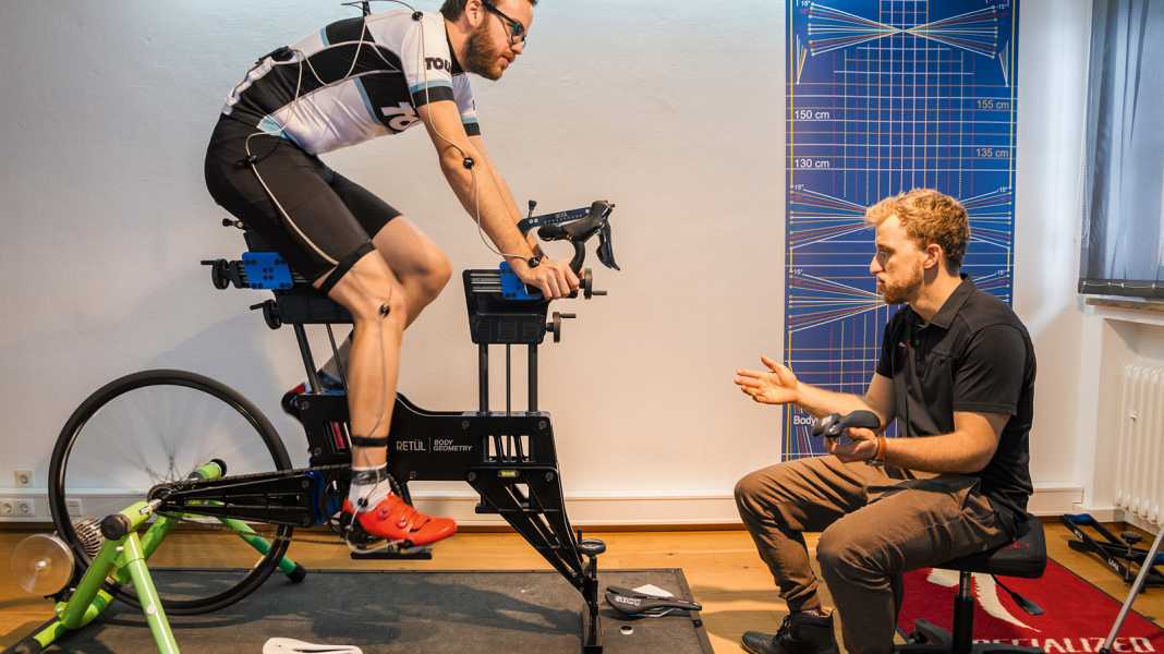 Training: Bikefitting für Rennradfahrer - Bikefitting: Bequem sitzen und trotzdem schnell radeln